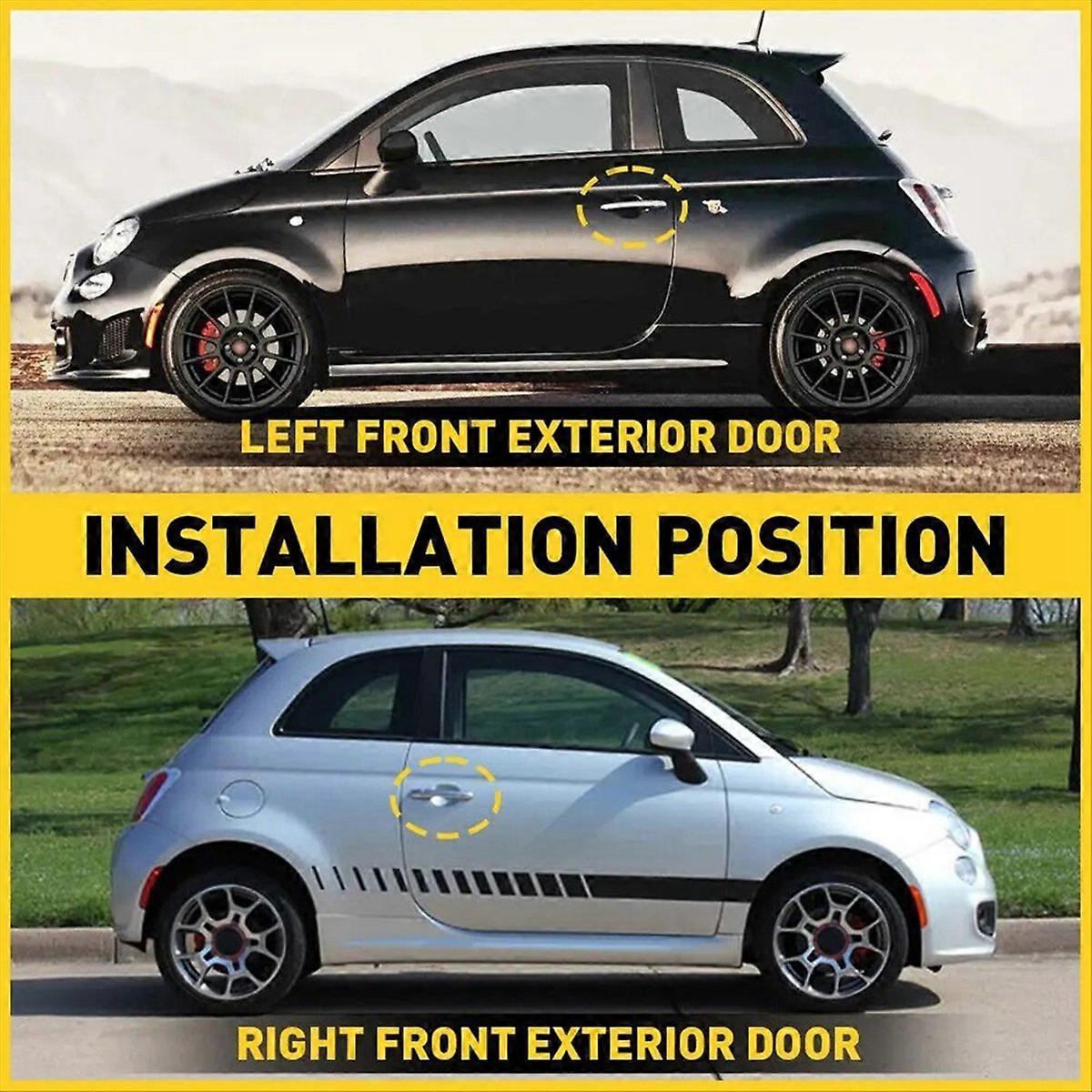 1Pair Side Chrome Door Handle 68069942AC for 147 2000-2010