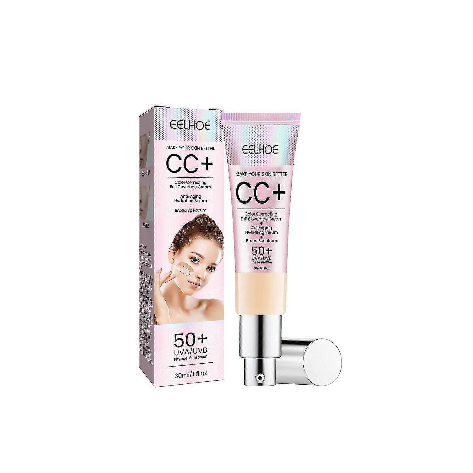 Natural CC Cream - Moisturizing Concealer with Collagen