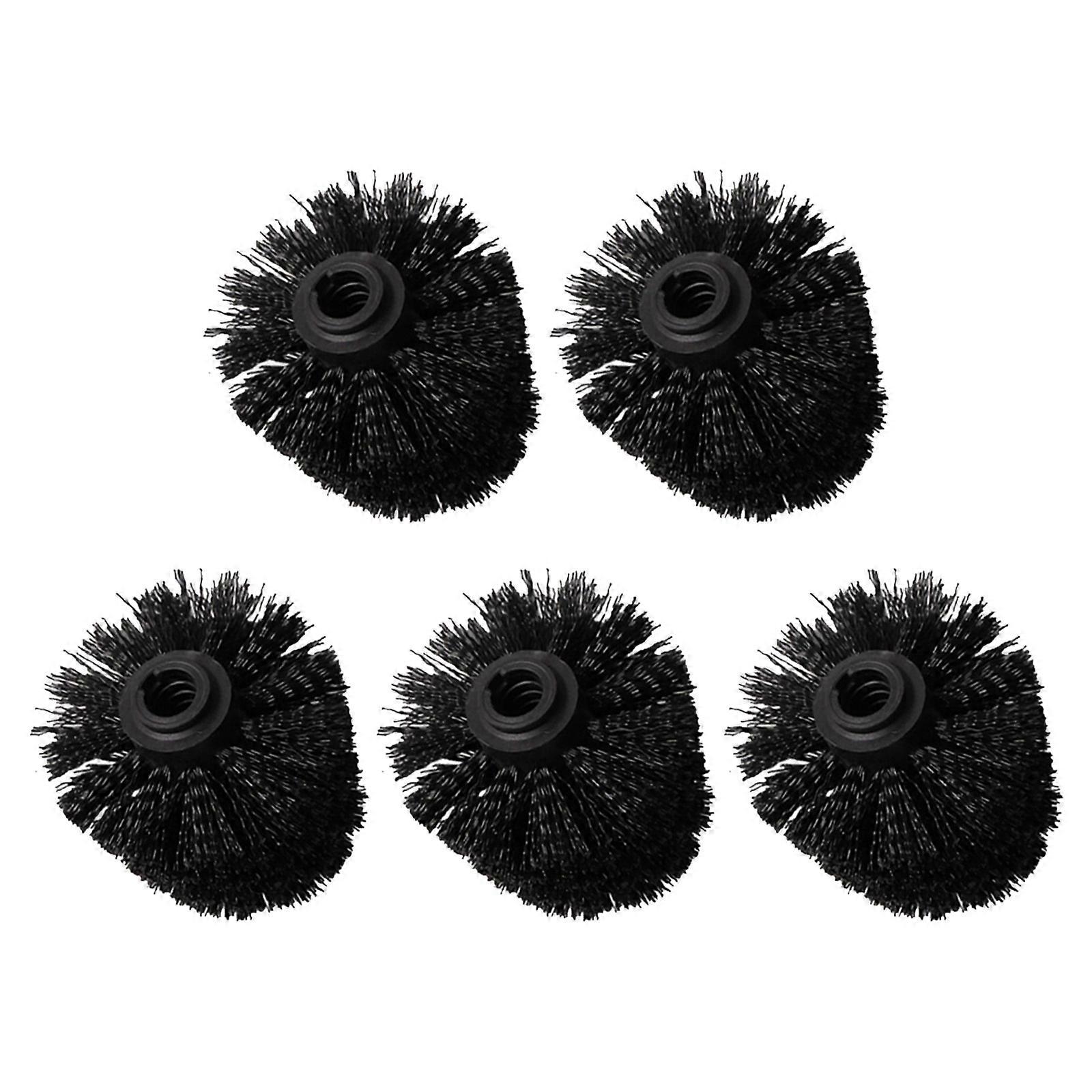 5pcs Replacement Brush Heads Plastic Ball Brush Heads for Home