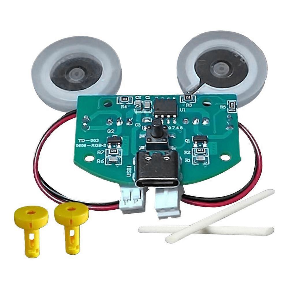 Dual Spray USB Humidifier Atomizer Module Dual Spray Control Board Dual Spray Atomizer Driver Board Module, Set C