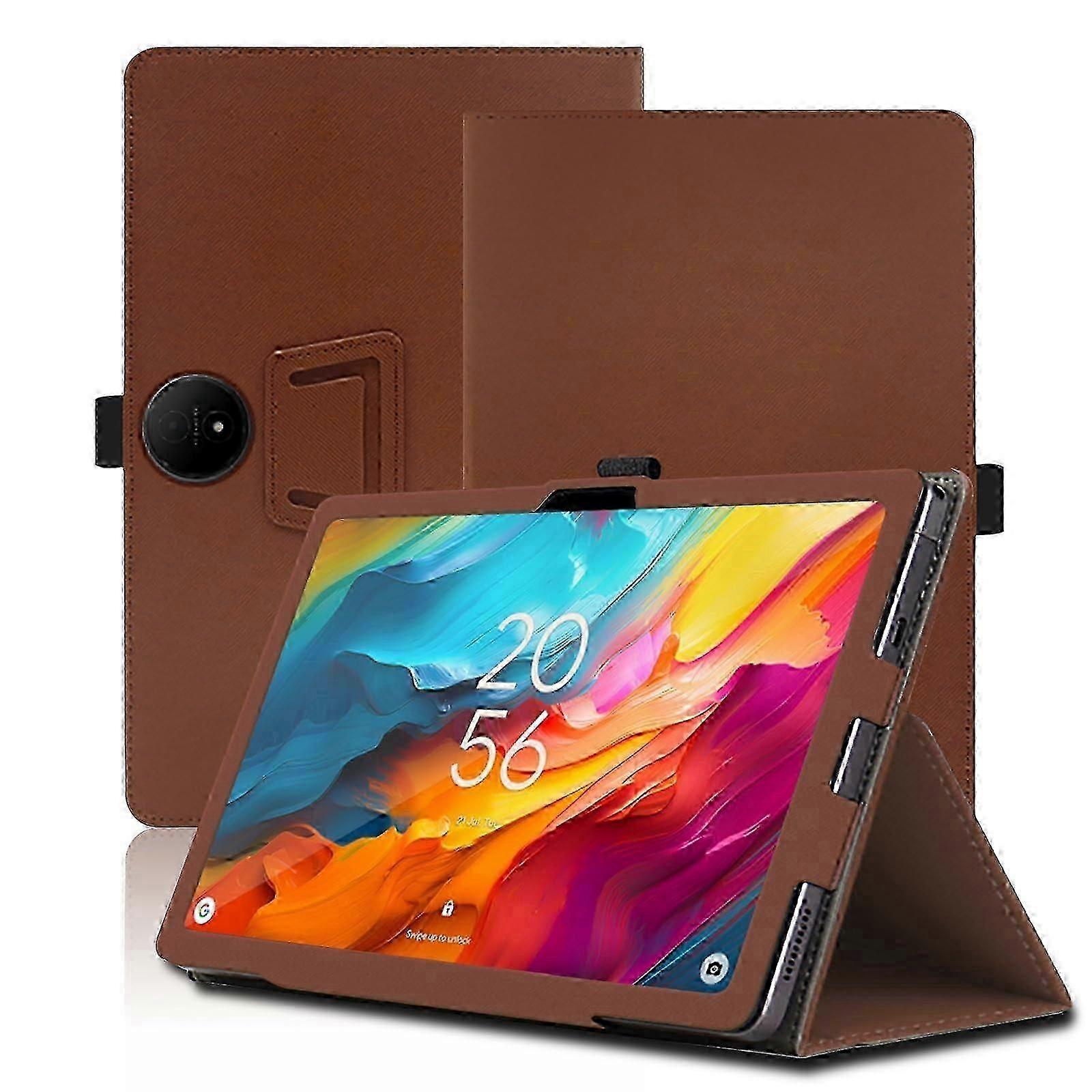 For TCL Nxtpaper 14 14.3-Inch Skin Texture All Inclusive Leather Tablet Protective Case With Stand