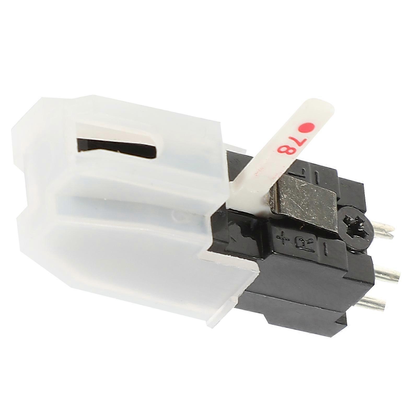 Gramophone Stylus Needle Stylus for Stereo Channel Separation White