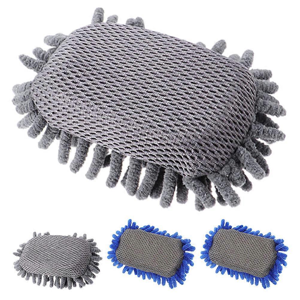 Washable Erasers Chenille Sponge for Whiteboard Cleaning 4Pcs Set