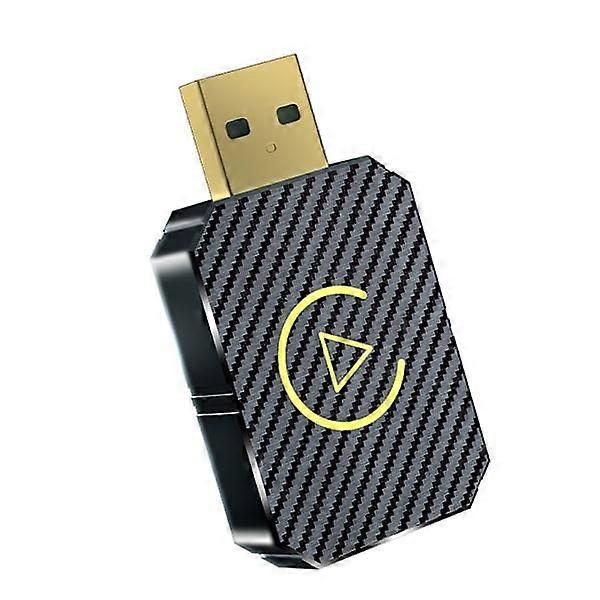 2 in 1 Wireless CarPlay Adapter Android Auto Wireless Adapter Smart Mini Box USB Adapter Plug and Play WiFi Quick Connect Model 3
