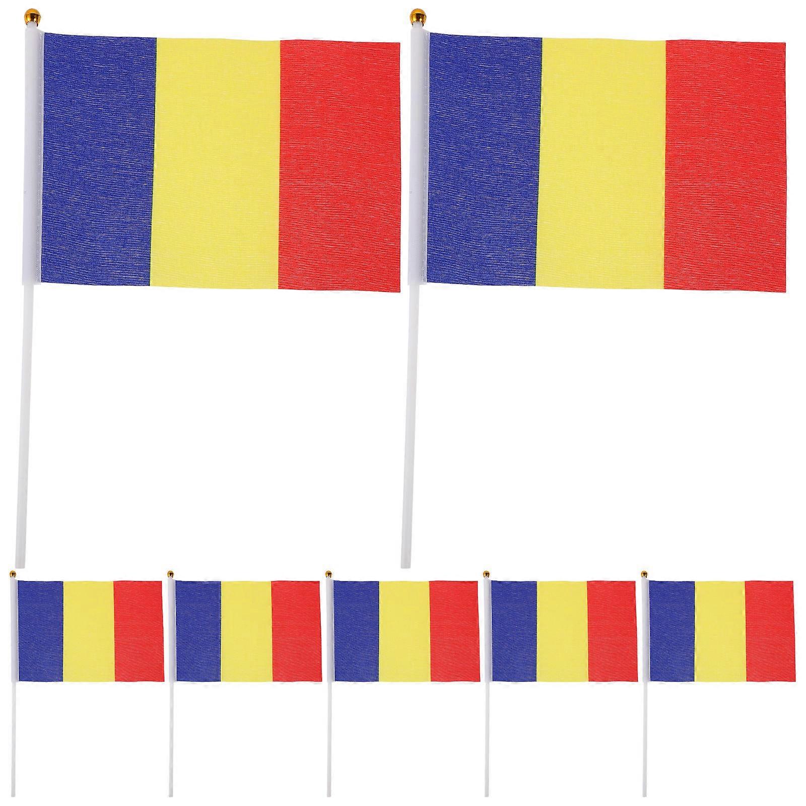 Small Hand Waving Flags for Festival Use 50Pcs Mini Stick