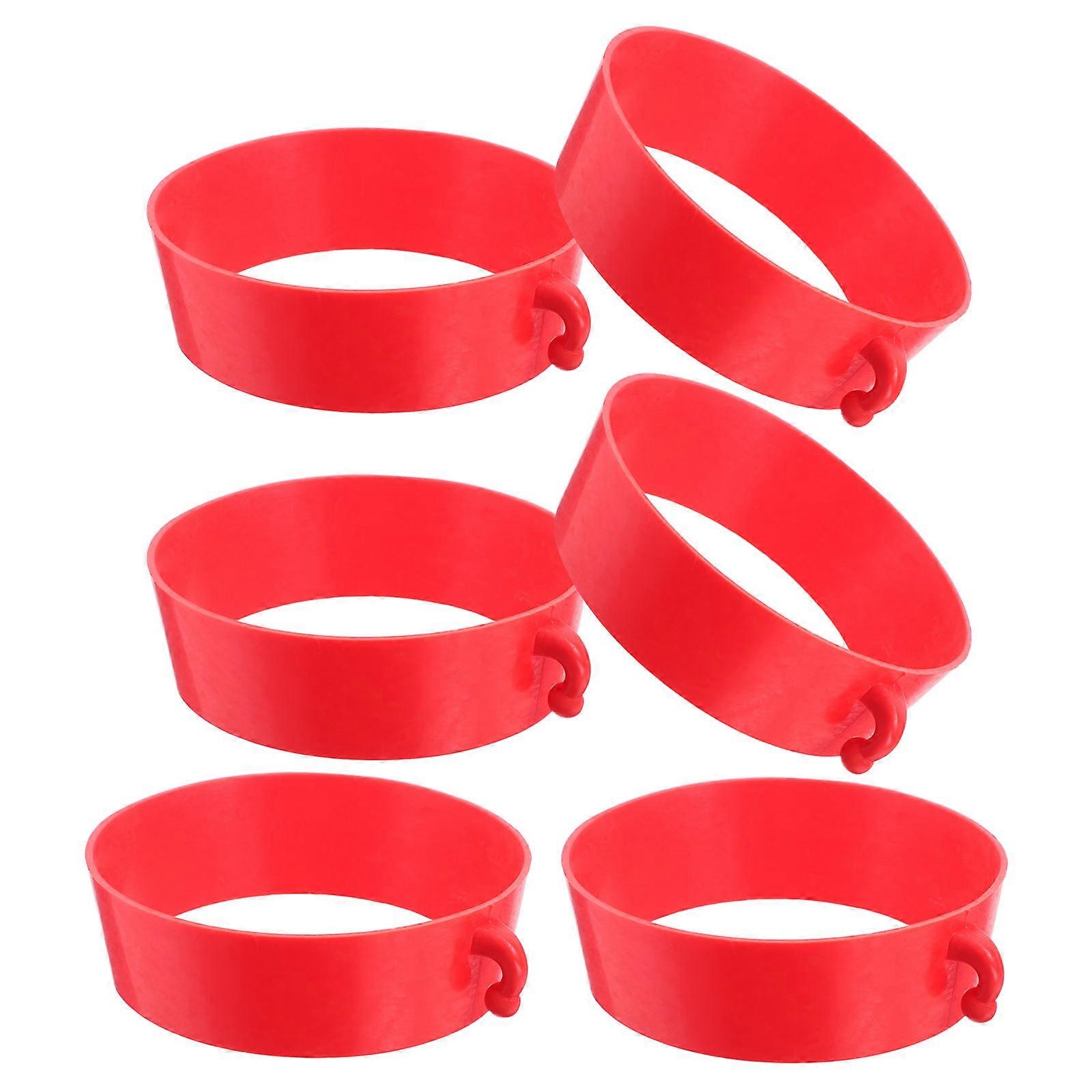 6pcs Multi-functional Traffic Cone Connector Kit for Road Safety Construction Replacement