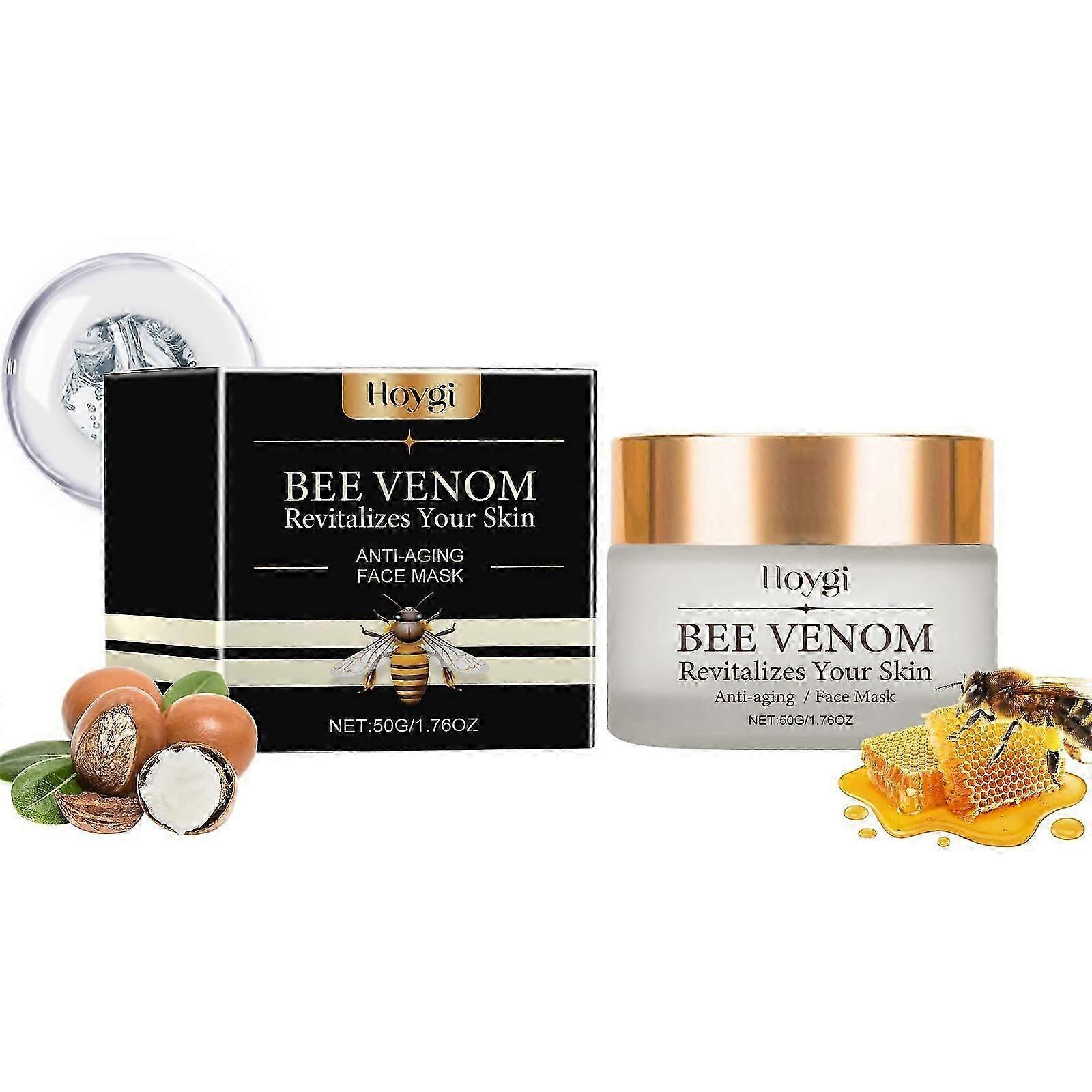 Revitalize & Brighten with Bee Venom Mask  Firming, Anti-Aging, Deep Moisturizer (50g)