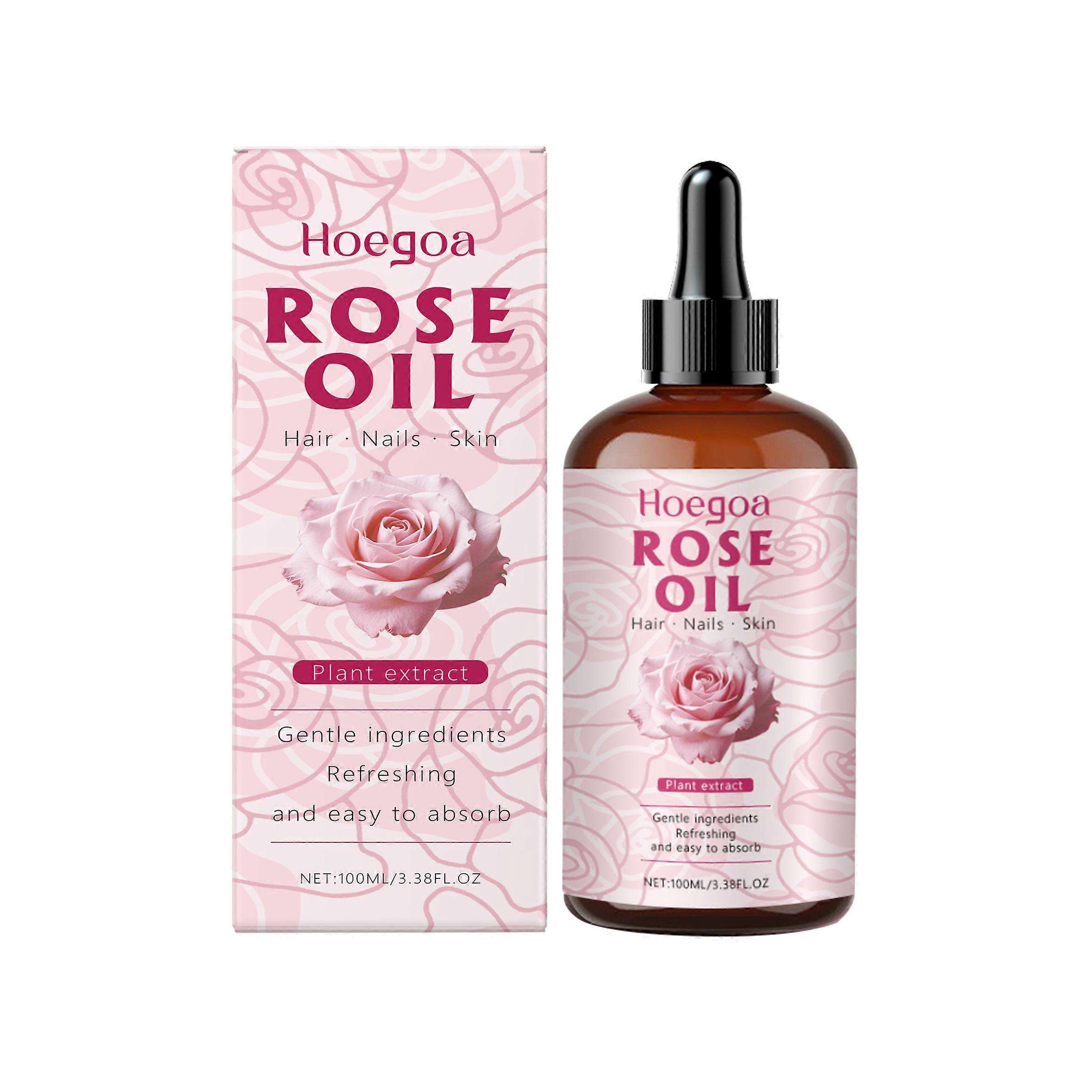 Hoegoa Rose Softening And Brightening Essential Oil Is Suitable For Both The Face And Body. It Is Quickly Absorbed Without Being Sticky, Making The Sk