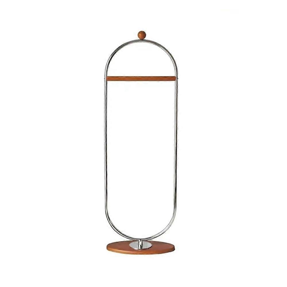 Freestanding Steel Coat Rack with Generous Hanging Capacity for Entryway or Office Storage