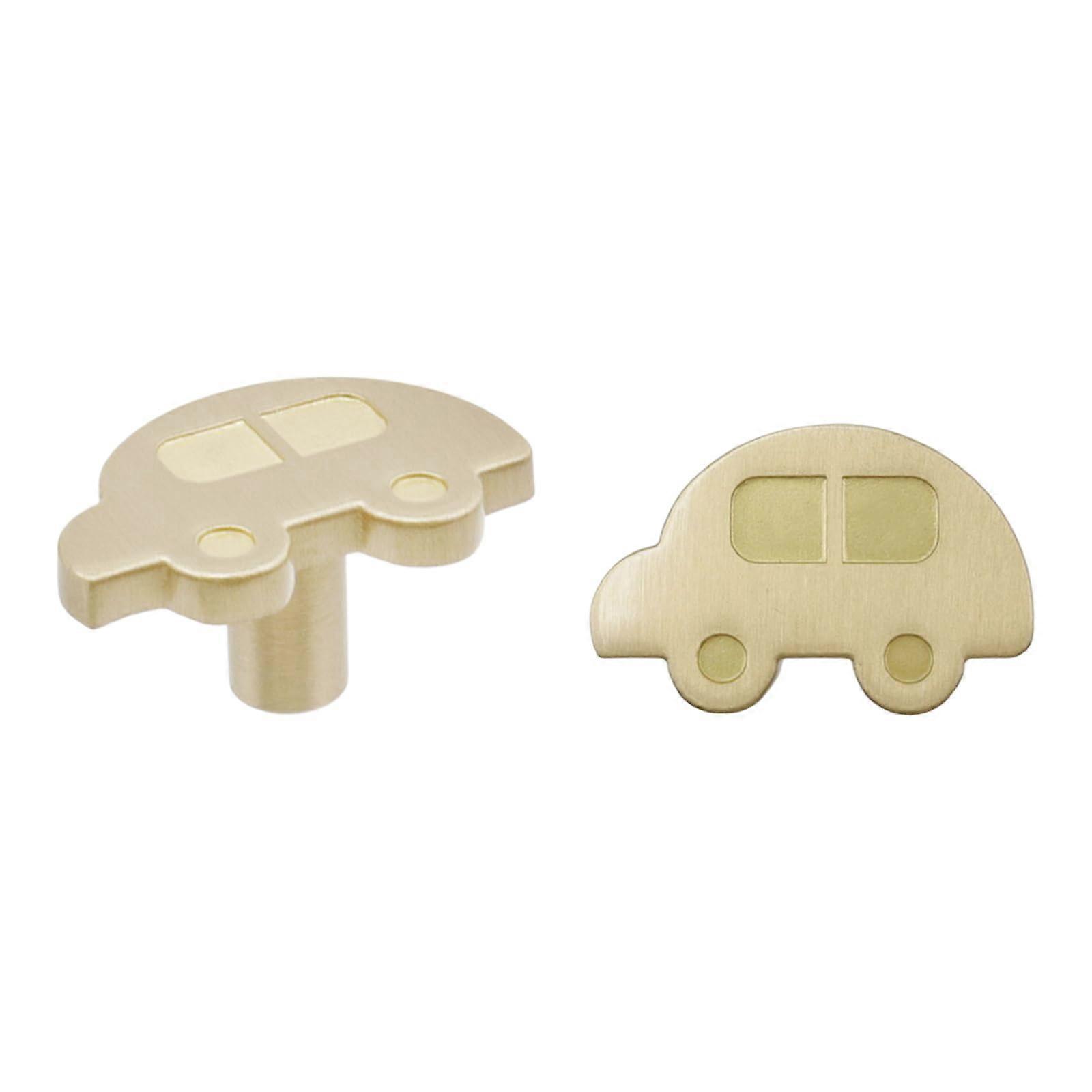 2 Pcs Solid Brass Cabinet Knobs Gold Drawer Pulls Vintage Pear Shape for Kitchen Bedroom Bathroom