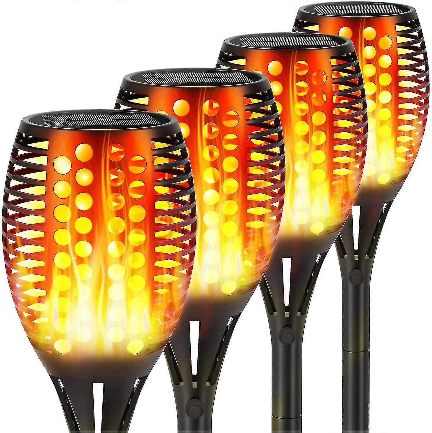 Solar Torch Lights Super Bright Led