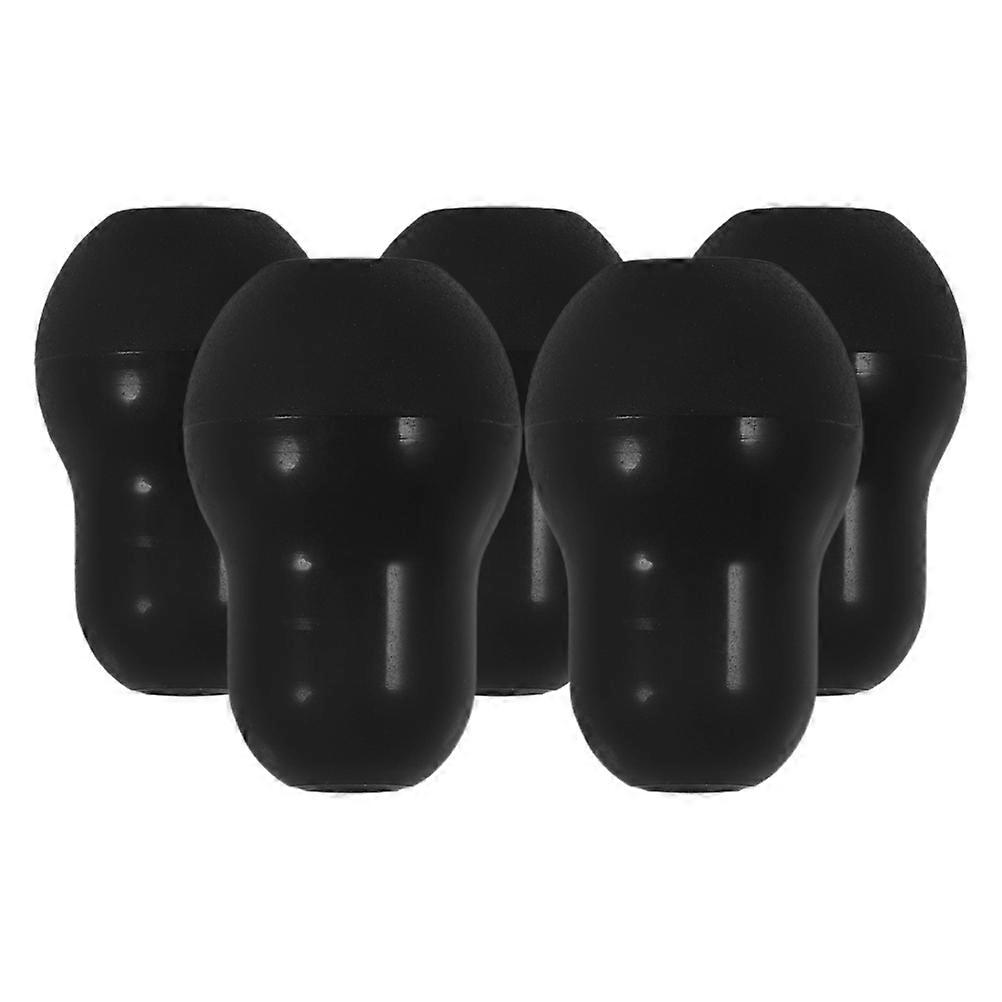 Silicone Ear Tips Accessories for Ear Protection 25Pcs Black