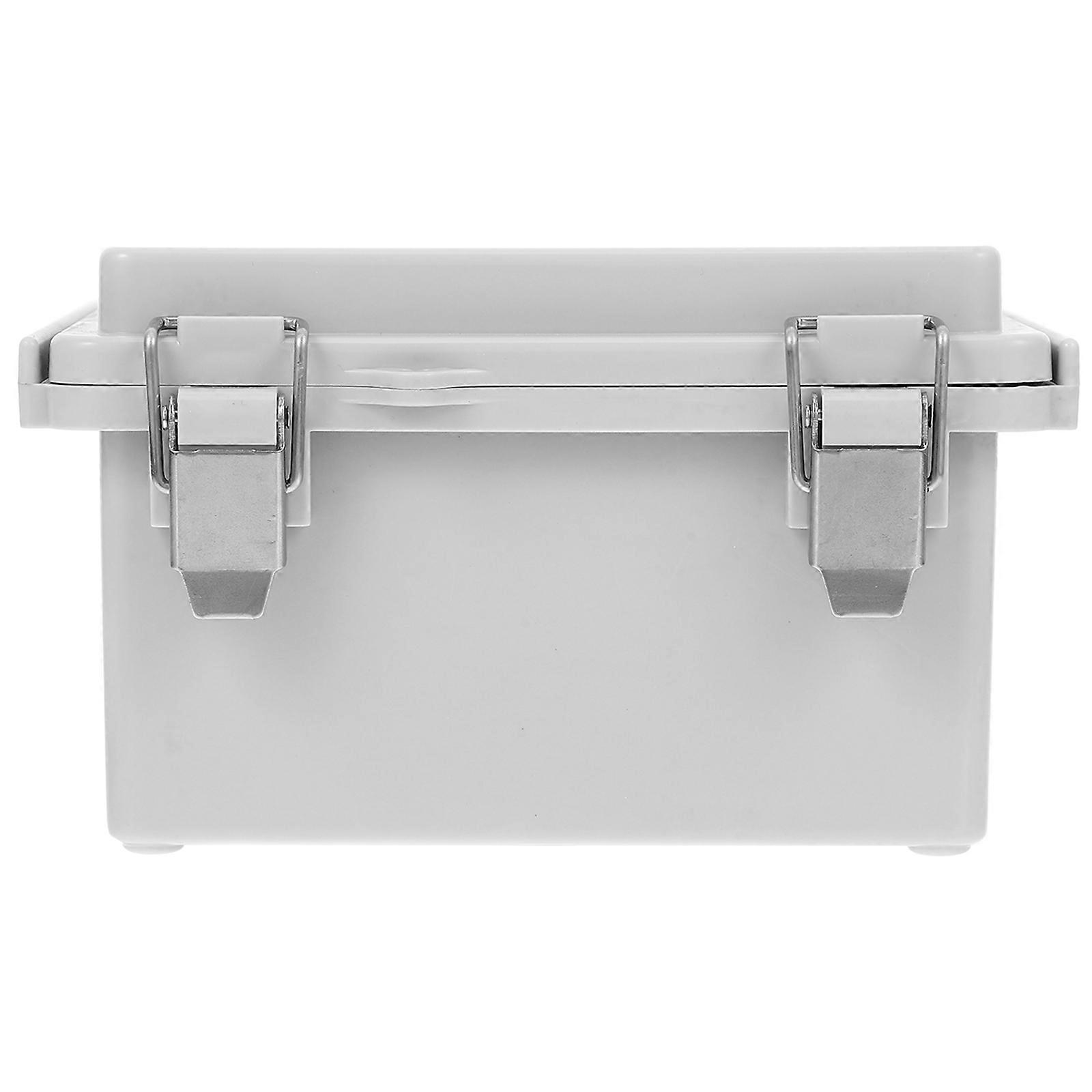 Electrical Junction Box for Connecting 1 Piece Splashproof ABS Plastic Grey