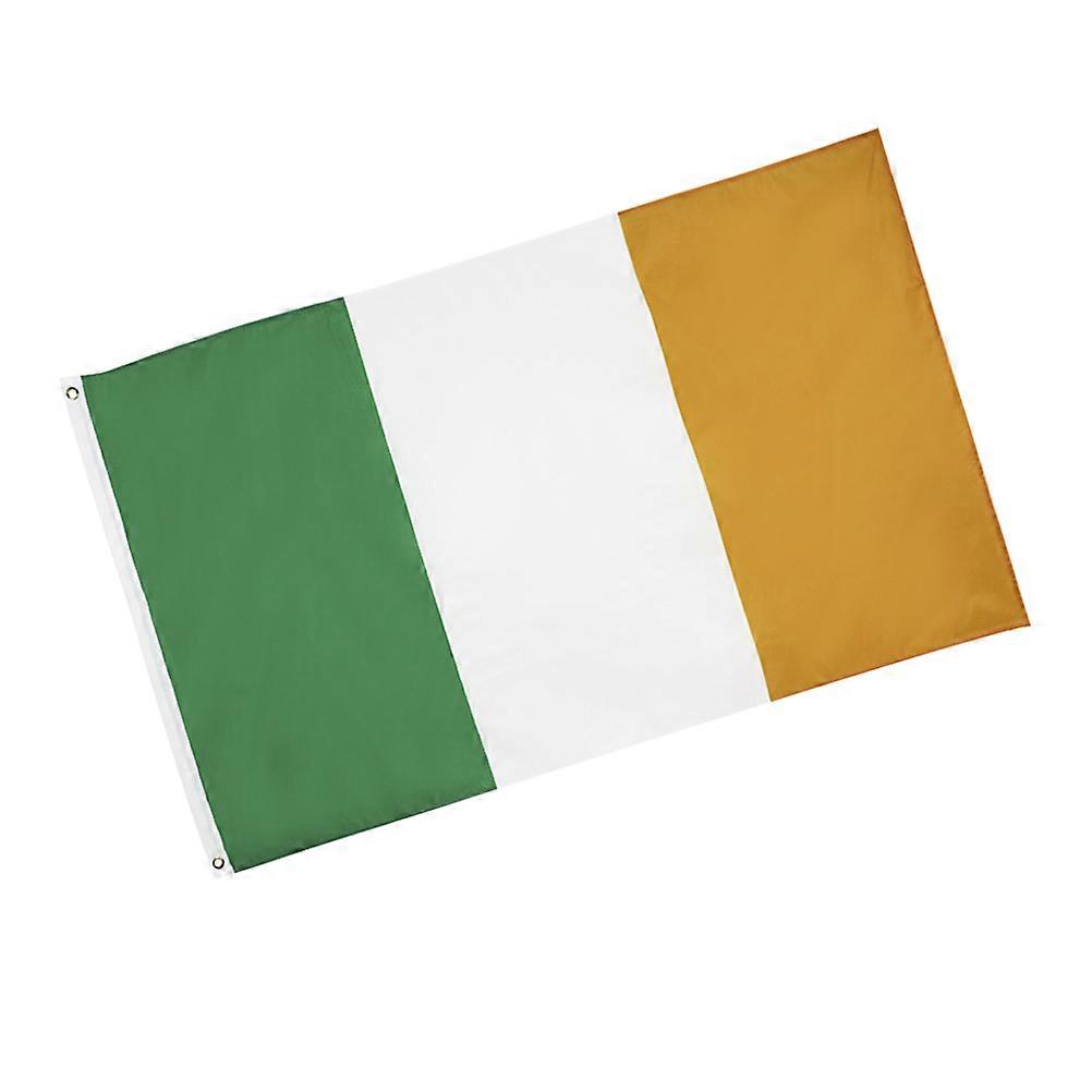 Cheering Flag Ireland Flag for Party Parade Event Multi 150x90cm Polyester 1Pack