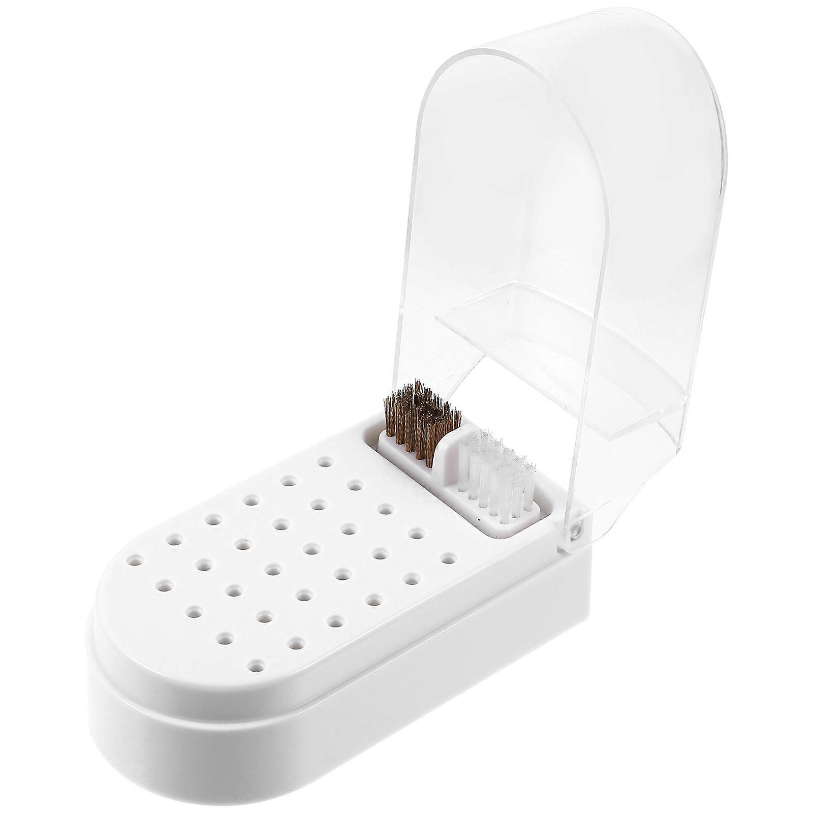 Nail Drill Bits Storage Box for Manicure Tool Display Holder