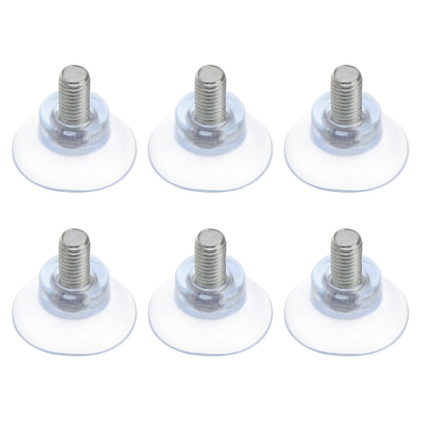 Anti-Collision PVC Suction Cup Glass Furniture Function 6Pcs Kit