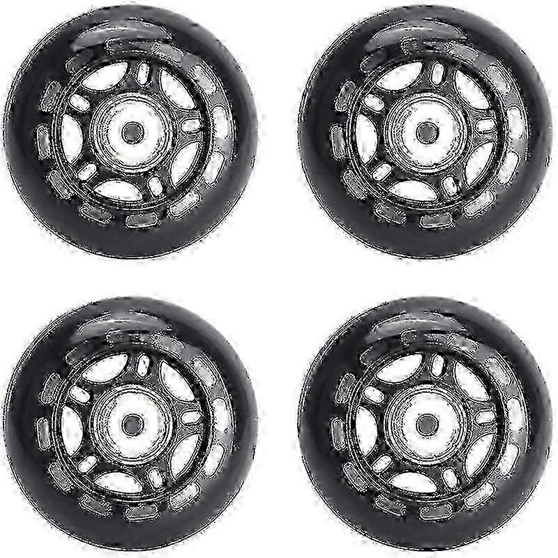2025 4 Pack 70mm Inline Skate Wheels with Bearings for Skating