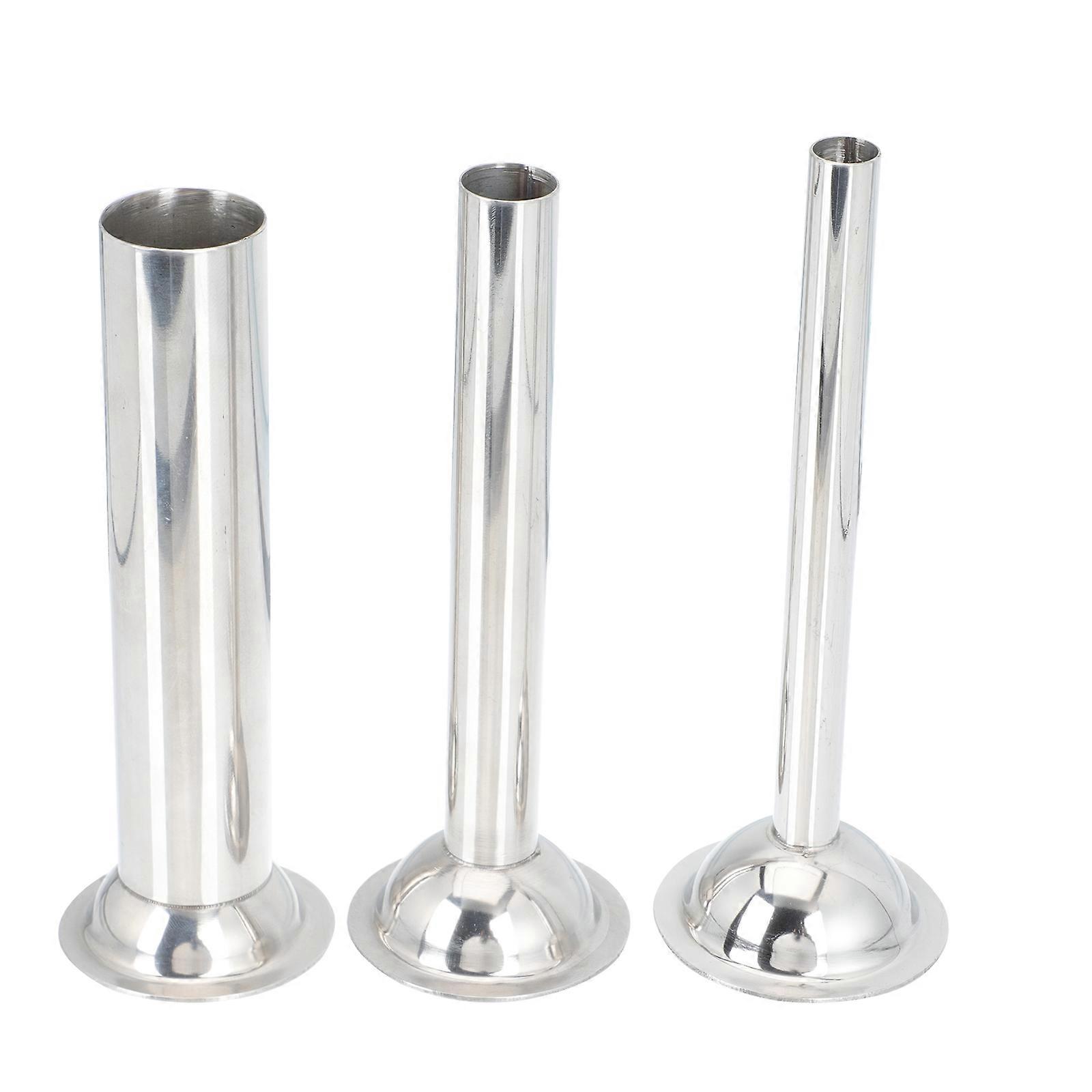 Sausage Making Tools Sausage Stuffer Tubes for Kitchen 3Pcs Set