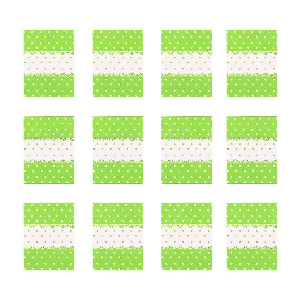 Candy Baking Paper Green Lace for Gift Wrapping 1000Pcs Sheets