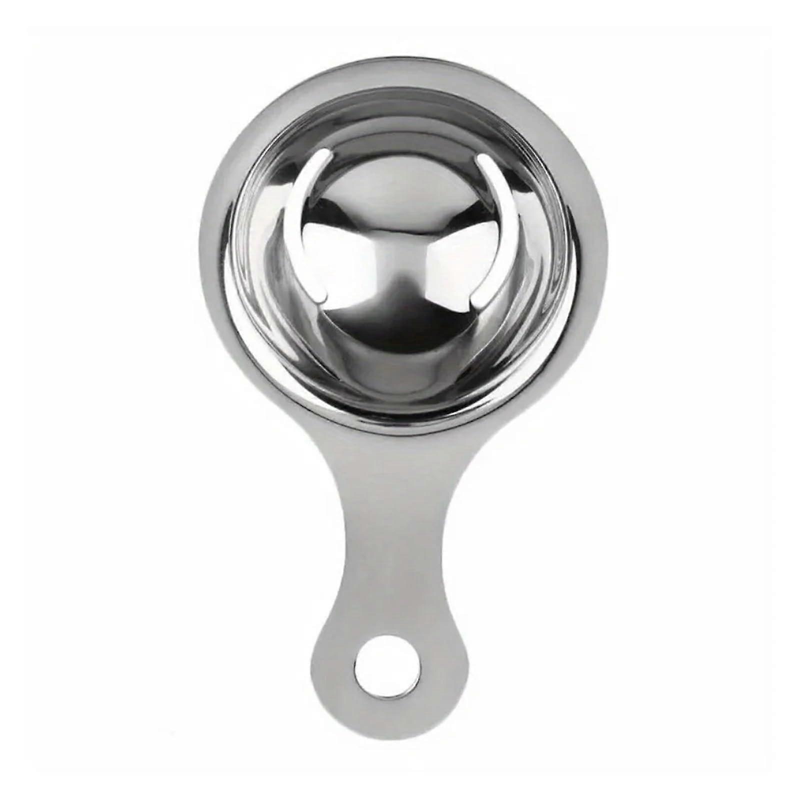 Egg Separator Stainless Steel Tool for Quick Yolk Separation and Easy Cleaning Kitchen Utensils