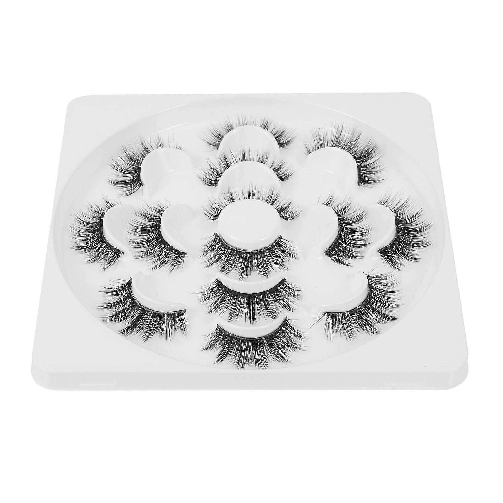 False Eyelash 7Pairs Lashes for Eye Makeup