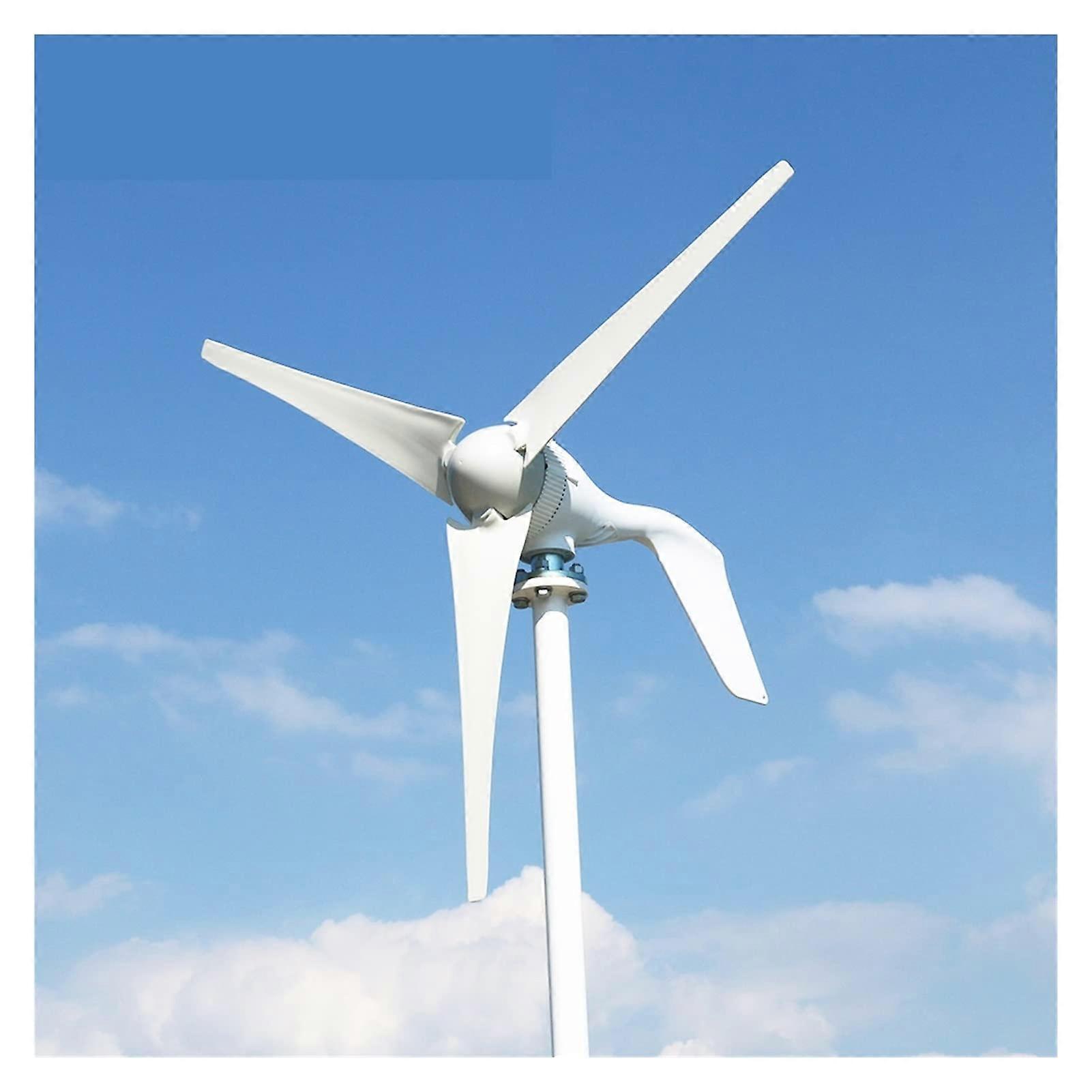 Wind Turbine Generator 400W 12V Horizontal Low Wind Charging with MPPT Hybrid Controller
