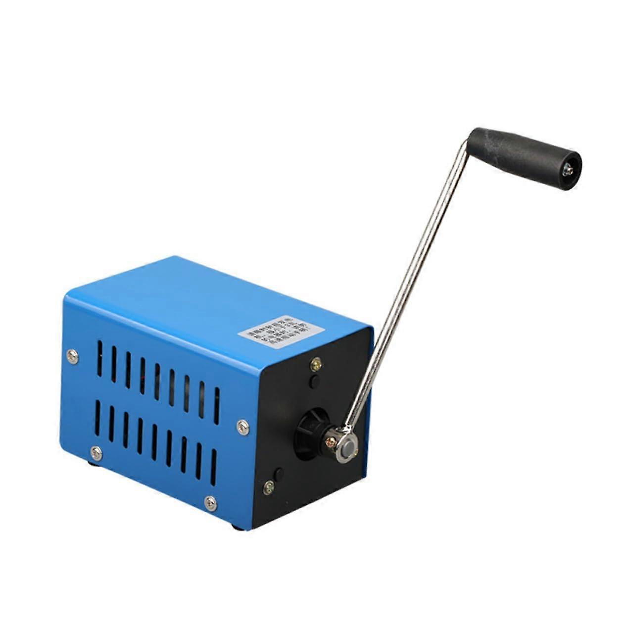 Power Hand Crank Generator with USB Port Adjustable Voltage for Camping and Emergency