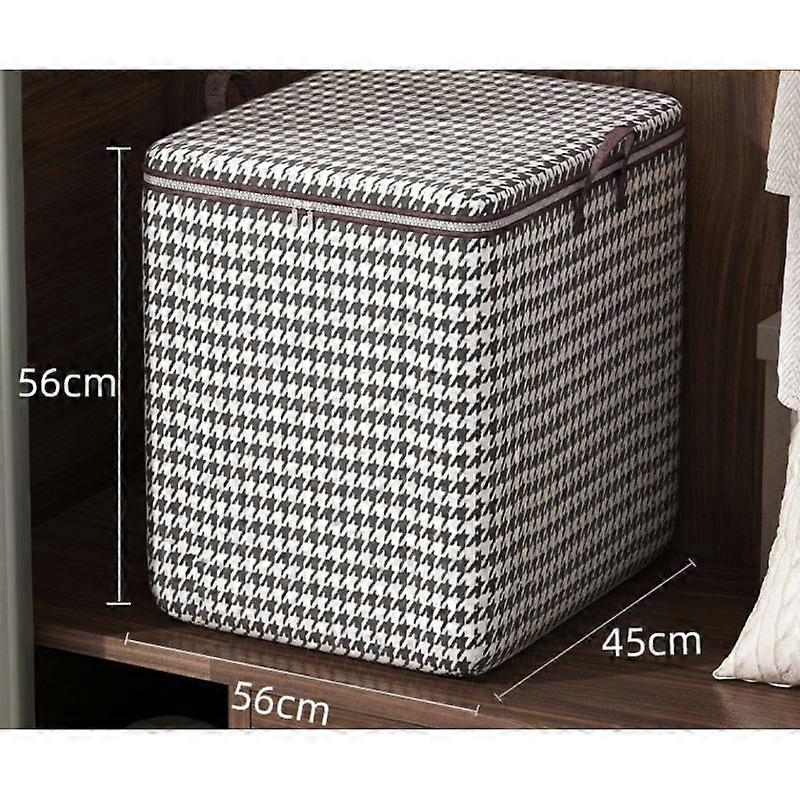 Houndstooth Storage Bags for Clothes and Blankets