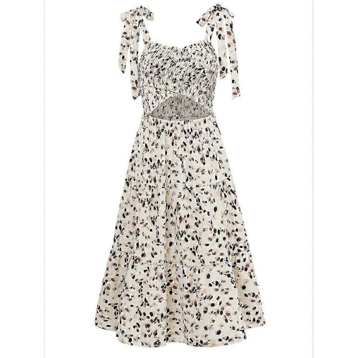 Casual V-Neck Sundress S