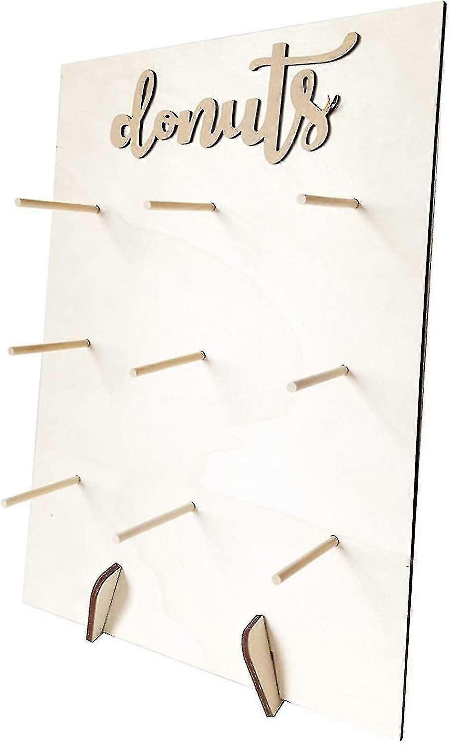 Donuthalter Steht Brett Tisch Donuts Rack Hölzerne Donuts Display