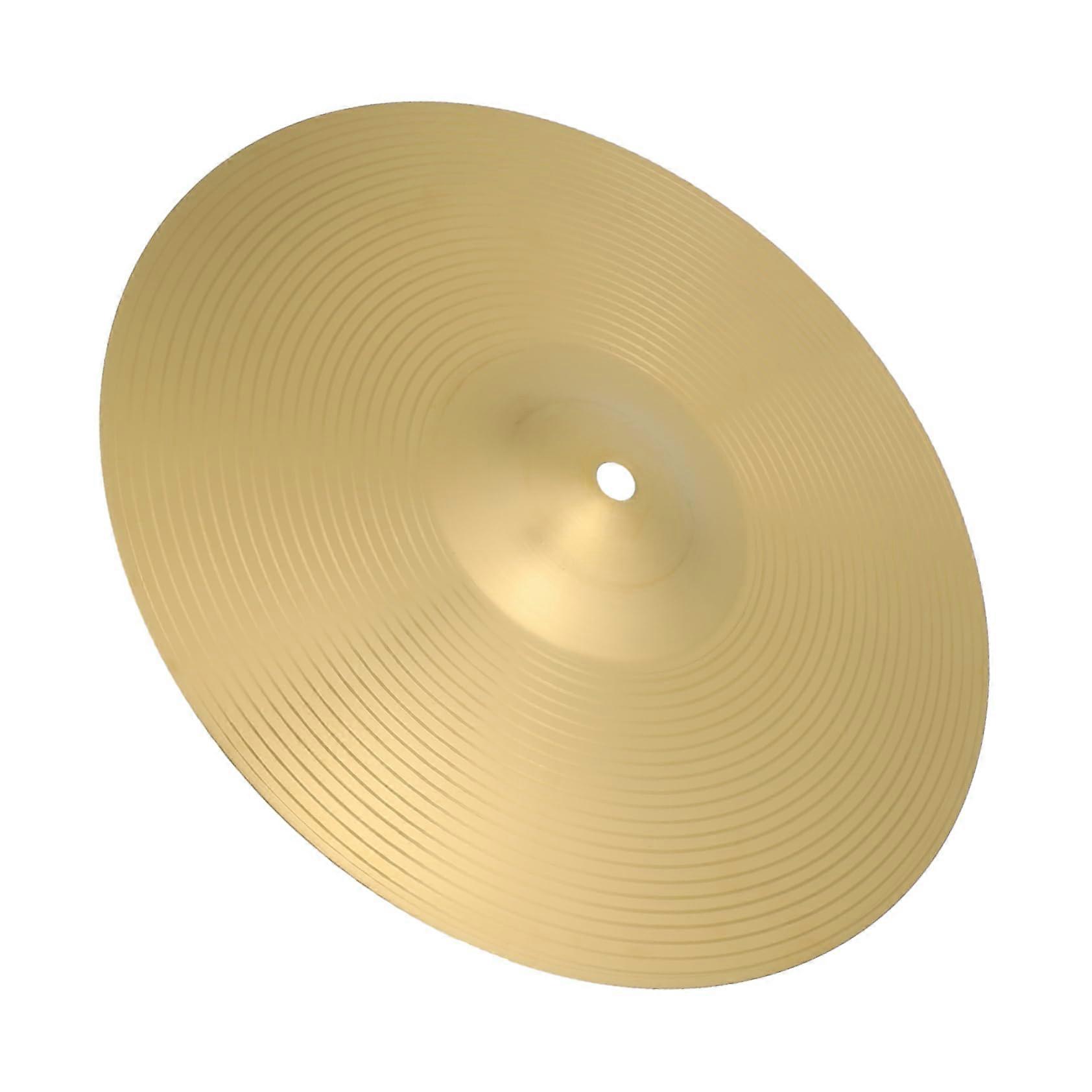 Traditional Brass Splash Cymbal for Drum Kit, Easy Install, Durable Replacement for Drummers