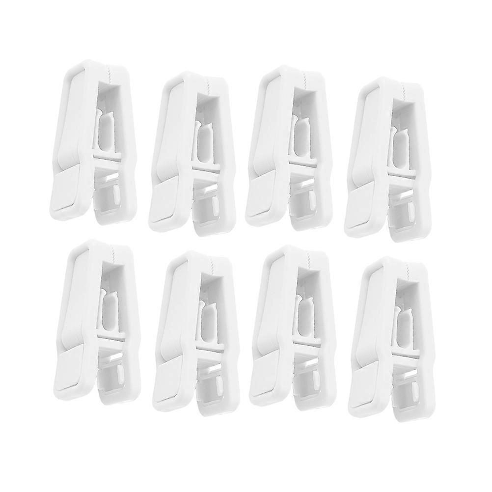 Laundry Pegs Plastic Clothespins for Hanging Clothes 60Pcs White Multipurpose