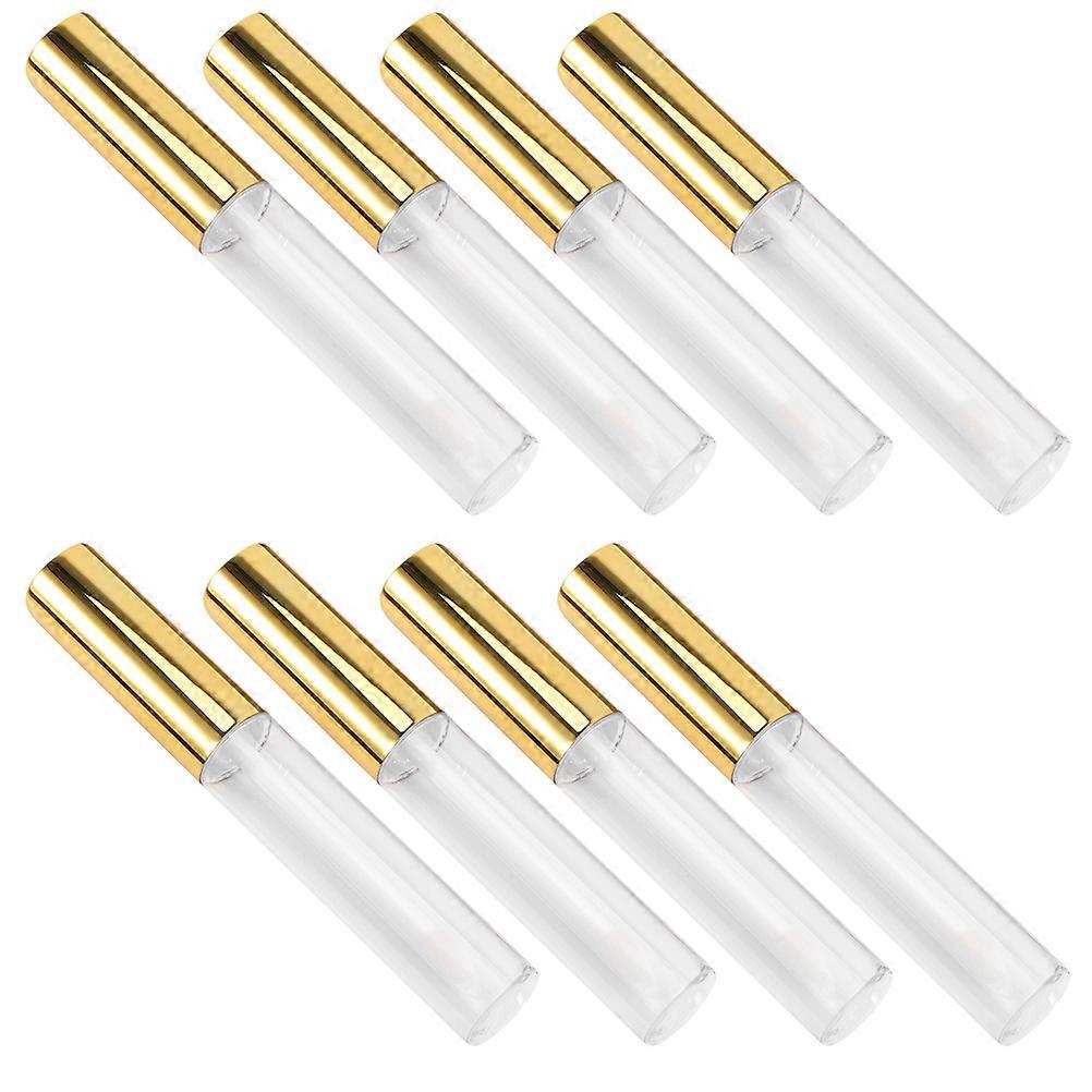 Lip Gloss Containers for Storage 8Pcs Plastic Empty Refillable Lipstick Tubes