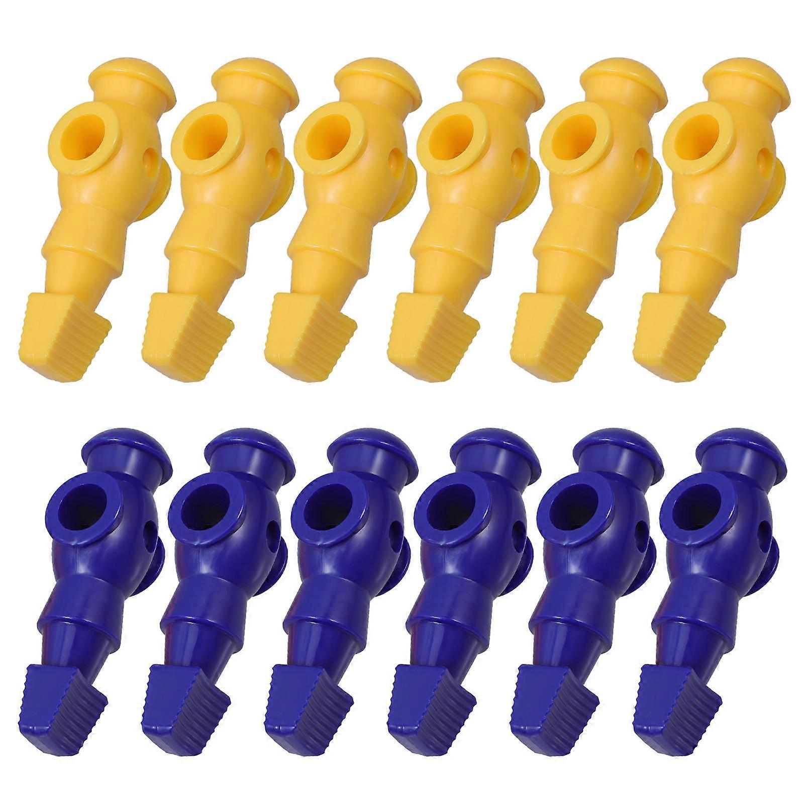 Foosball Table Players Replacement Plastic Rod Foosball Men 26Pcs Set
