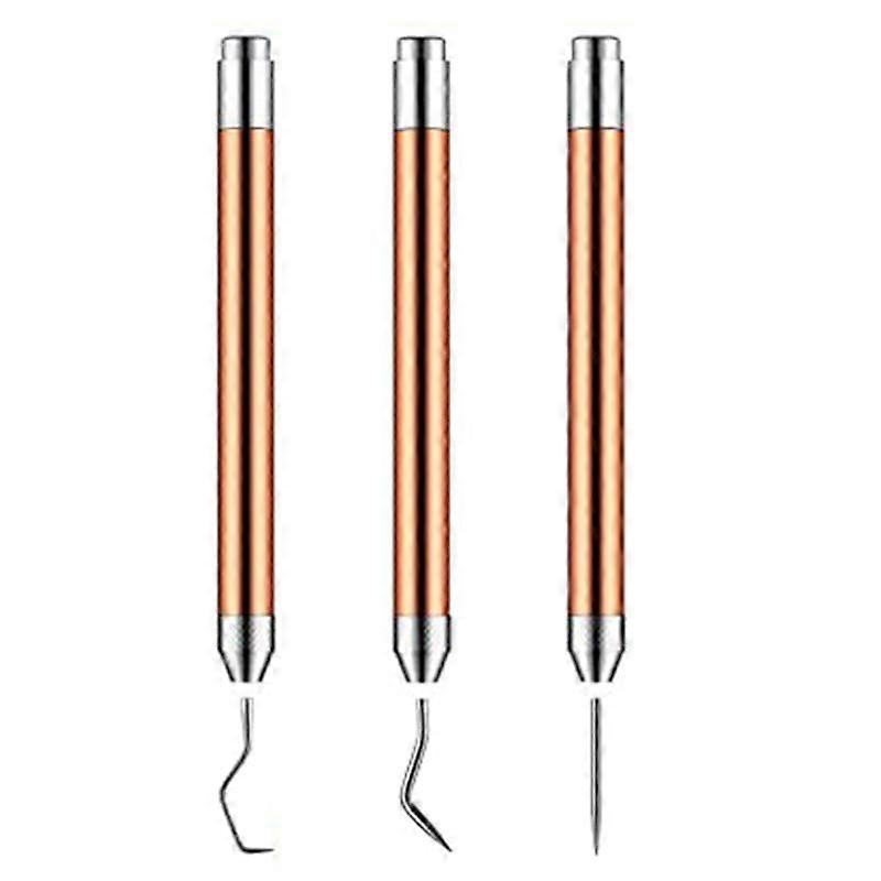 3Pcs Weeding Tools for Vinyl with LED Light Set Pin Pen Weeding Tool