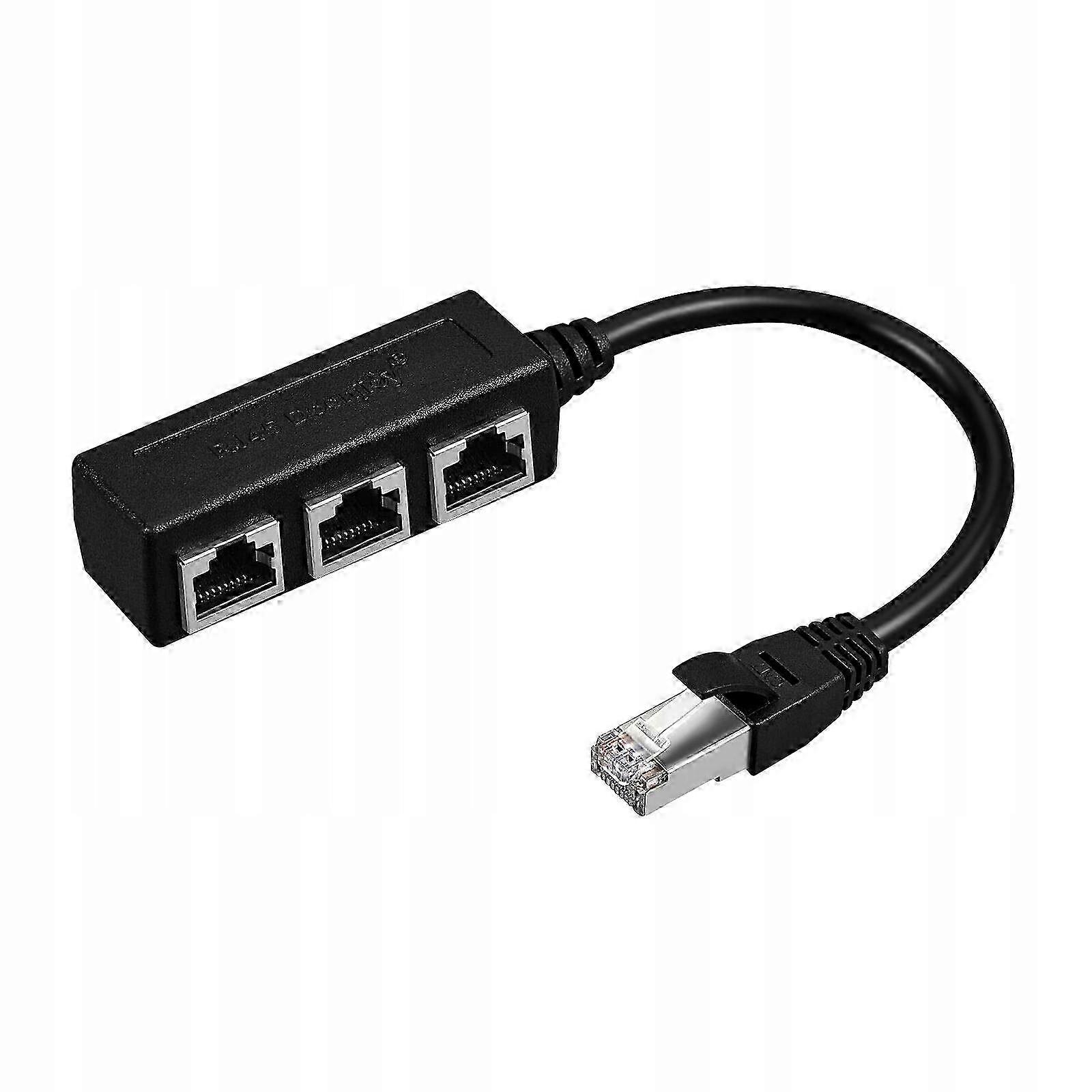 RJ45 Network Cable Extension Adapter for Internet Connection