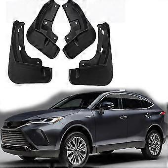 Utsøkt Mudguards Fender kompatibel med Toyota Venza 2020-2023 4stk Mudflaps foran bak biltilbehør sett.