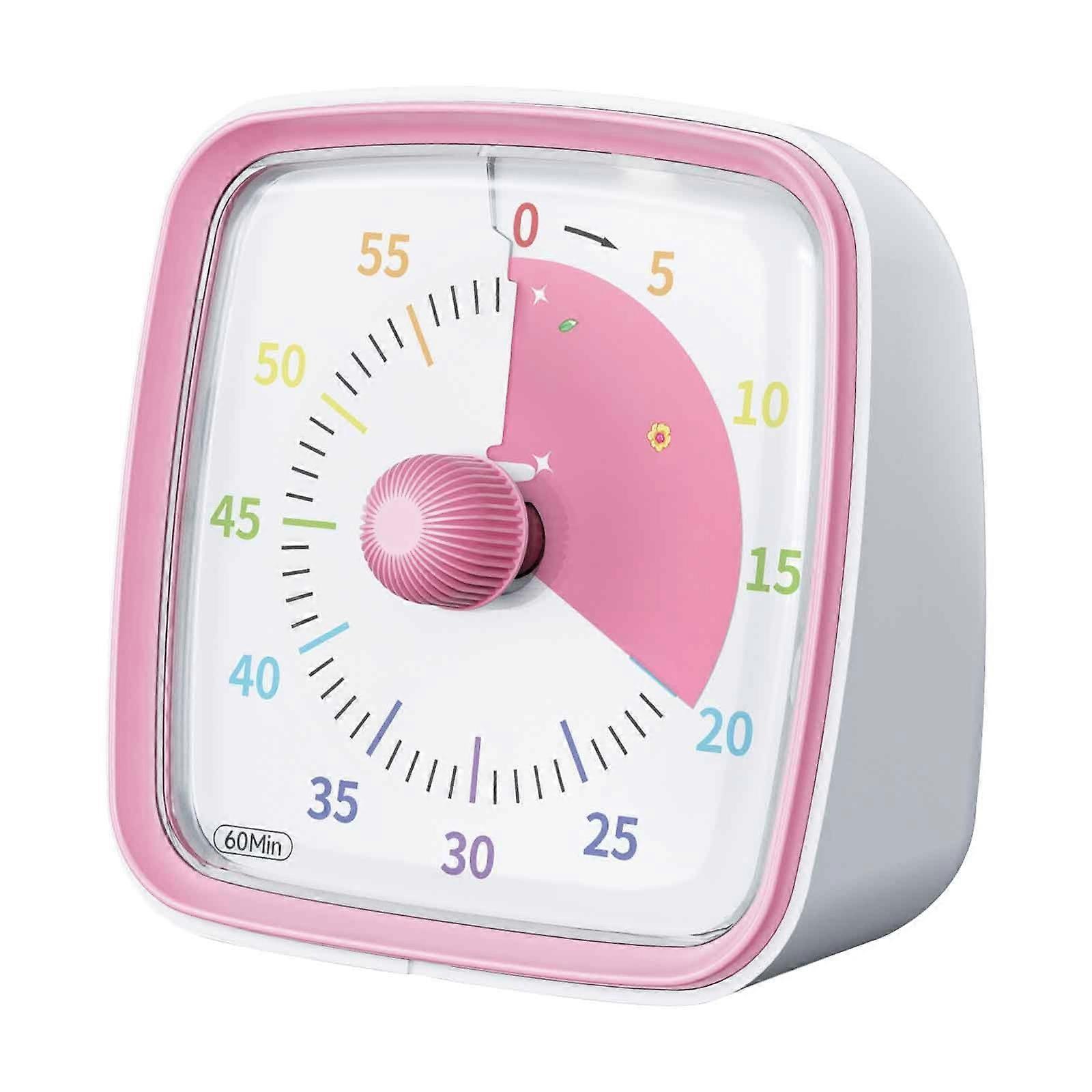 Mini Electronic Visual Timer with Countdown Display for Study, Work, and Sports