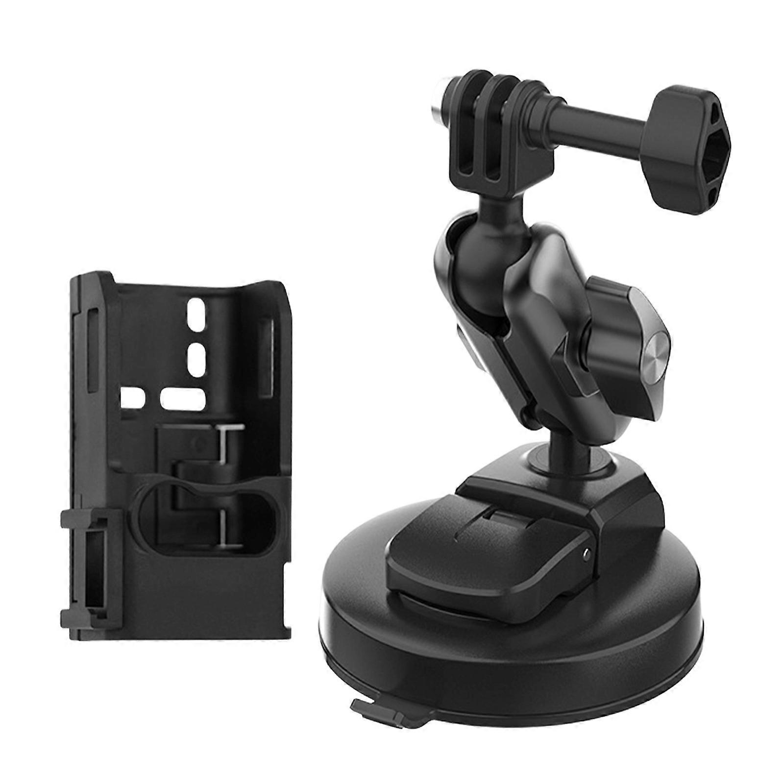 Solid ABS Suction Cup Stand For Lightweight Action Gadgets Offers Dependable Fixing On Various Surfaces Multicolor