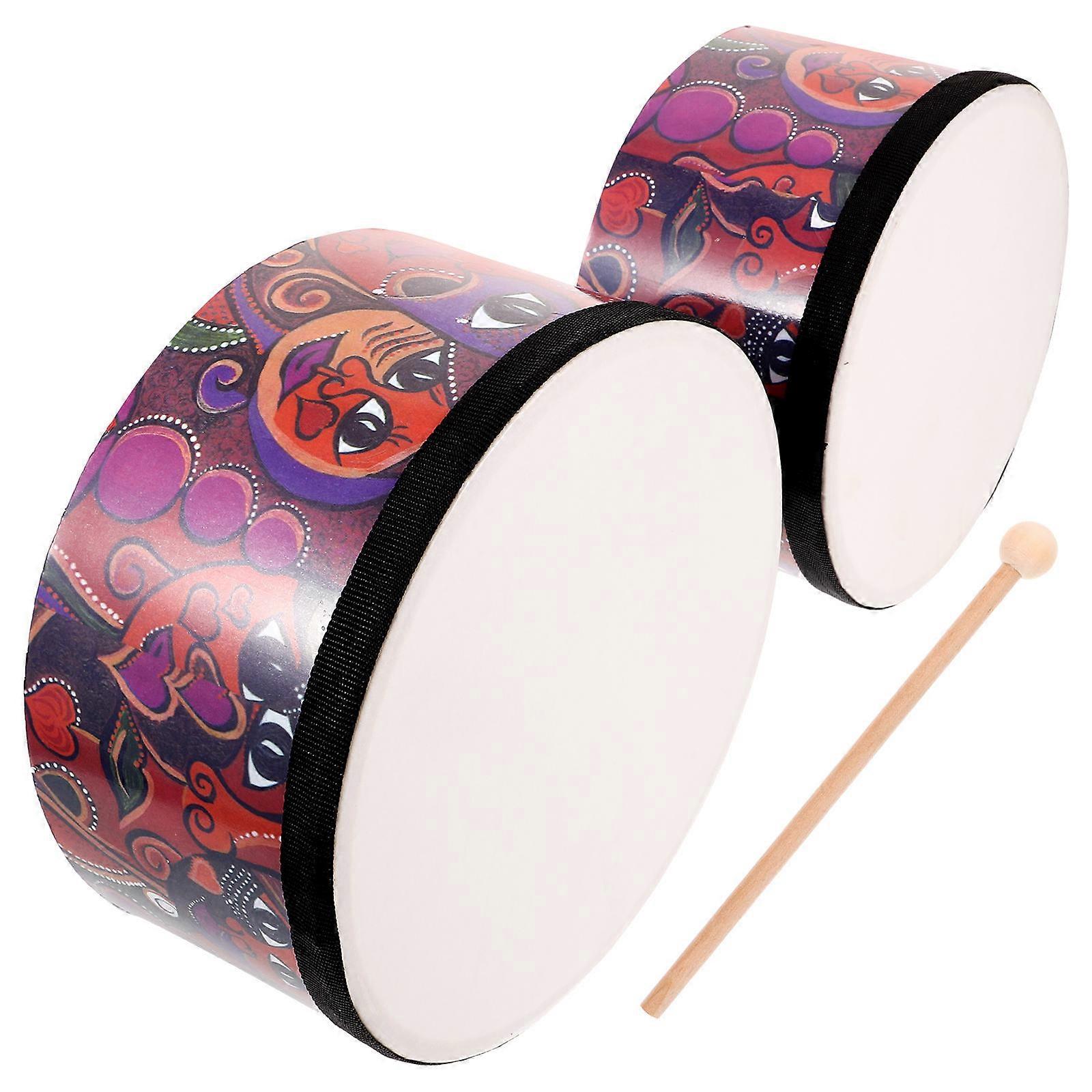 Drums Children Drum for Percussion 1Set Educational Instrument