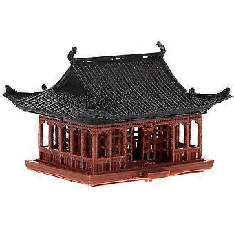Akvarium japansk miniatyrpaviljongstatue for fiskely