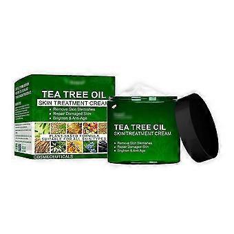 Tea Tree Oil Moisturizing Cream-Body,Foot & Face Moisturizer - With Ceramides,Vitamins A E & Collagen - For Dry Skin,Oily Skin,& Appearance Of_ecs