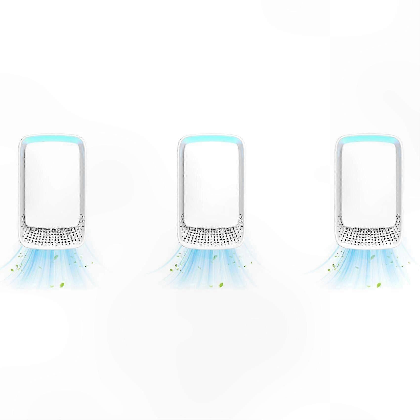 EU Plug Quiet Portable Air Purifier compatible with Home Use with 3X Ionizer Functionality