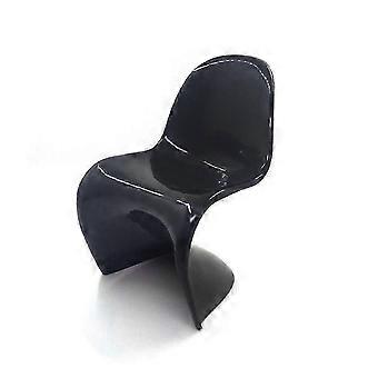 Esszimmerstühle aus Kunststoff mit Kristallglas, lässiger Heimstuhl, Modell HK814