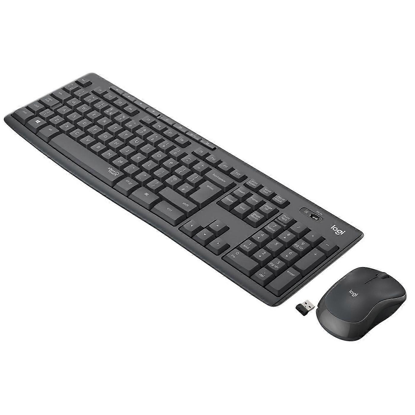 Logitech MK295 Silent Wireless Keyboard and Mouse Combo