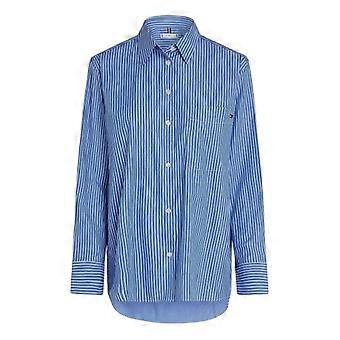 Tommy Hilfiger Womens/Ladies Relaxed Fit Long-Sleeved Shirt