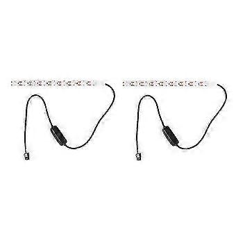 2 Stück LED-Lichtstreifen Ra95 Fülllicht 24V Superheller Beleuchtungsstreifen 3D-Druckerzubehör kompatibel mit Bambu Lab A1 Mini