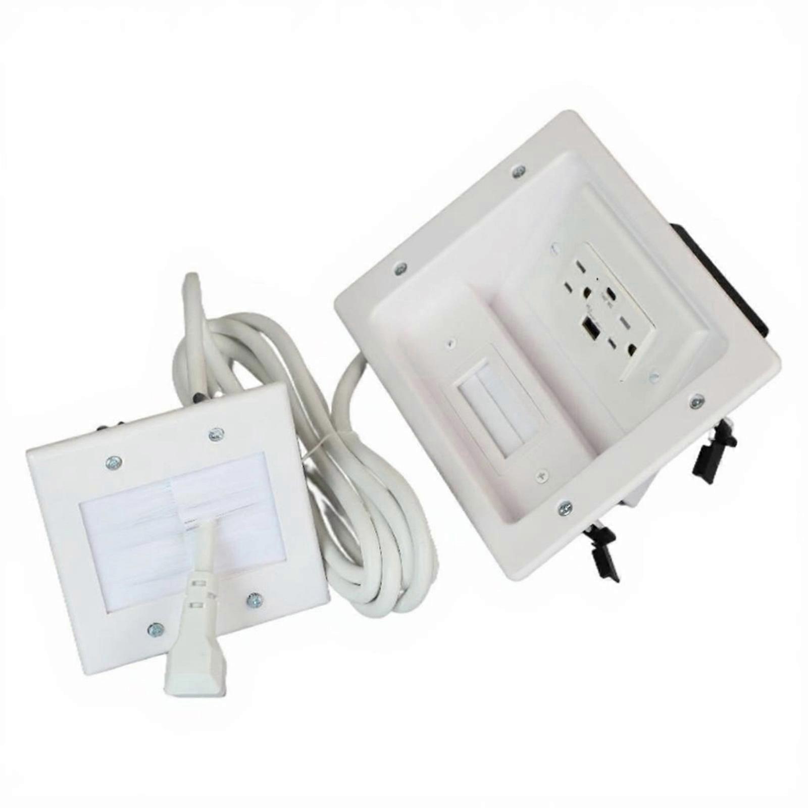 Easy Plastic US Wall Outlet Cover Simple to Install Without Tools Multicolor