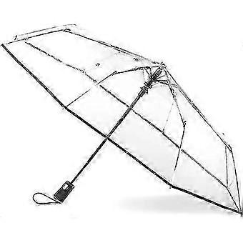 Automatic Open Clear Canopy Totes Foldable Umbrella