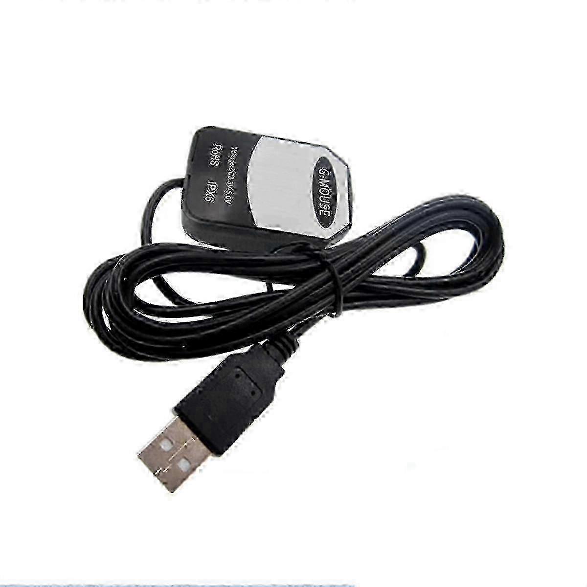 VK-162 GPS Receiver Module USB Interface for Easy Connection NavigationBlack Silver SZRH A-S